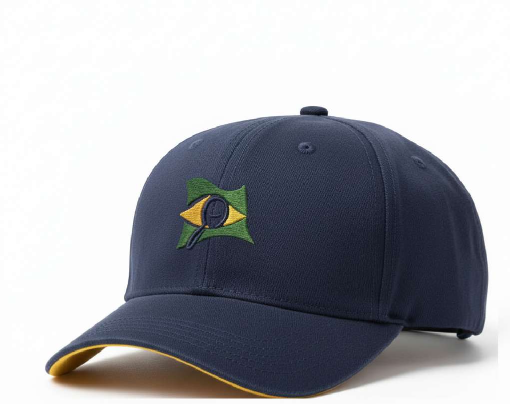 Bone Oferta Nacional Original Azul Bordado