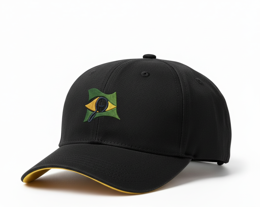 Bone Oferta Nacional Original Preto  Bordado