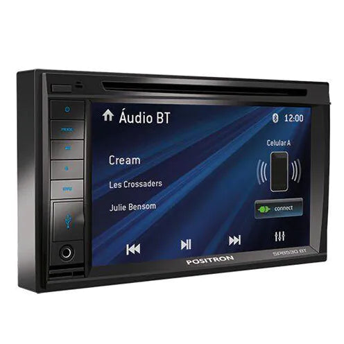Central Multimídia Pósitron Sp8530bt 6.2 Touch Screen Bt Preto Adicionar aos favoritos